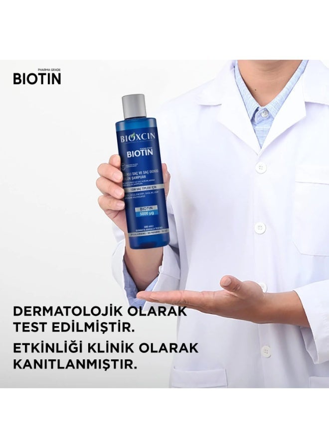 Bioxcin Biotin Daily Shampoo: Healthy Hair & Scalp, 300ml Volume & Strength - Image 3